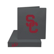 USC Trojans Charcoal 1.5" SC Interlock Binder